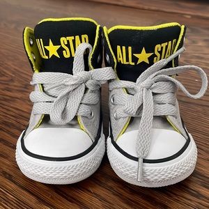 Converse Infant High Top Lace Up Sneakers
